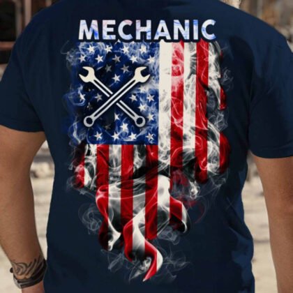 Mechanic USA Flag Apparel - American Pride