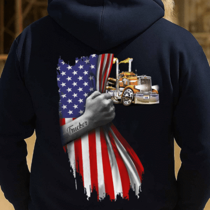 Trucker USA Flag Pride - Trucker Patriotic